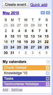 Calendar-Tasks